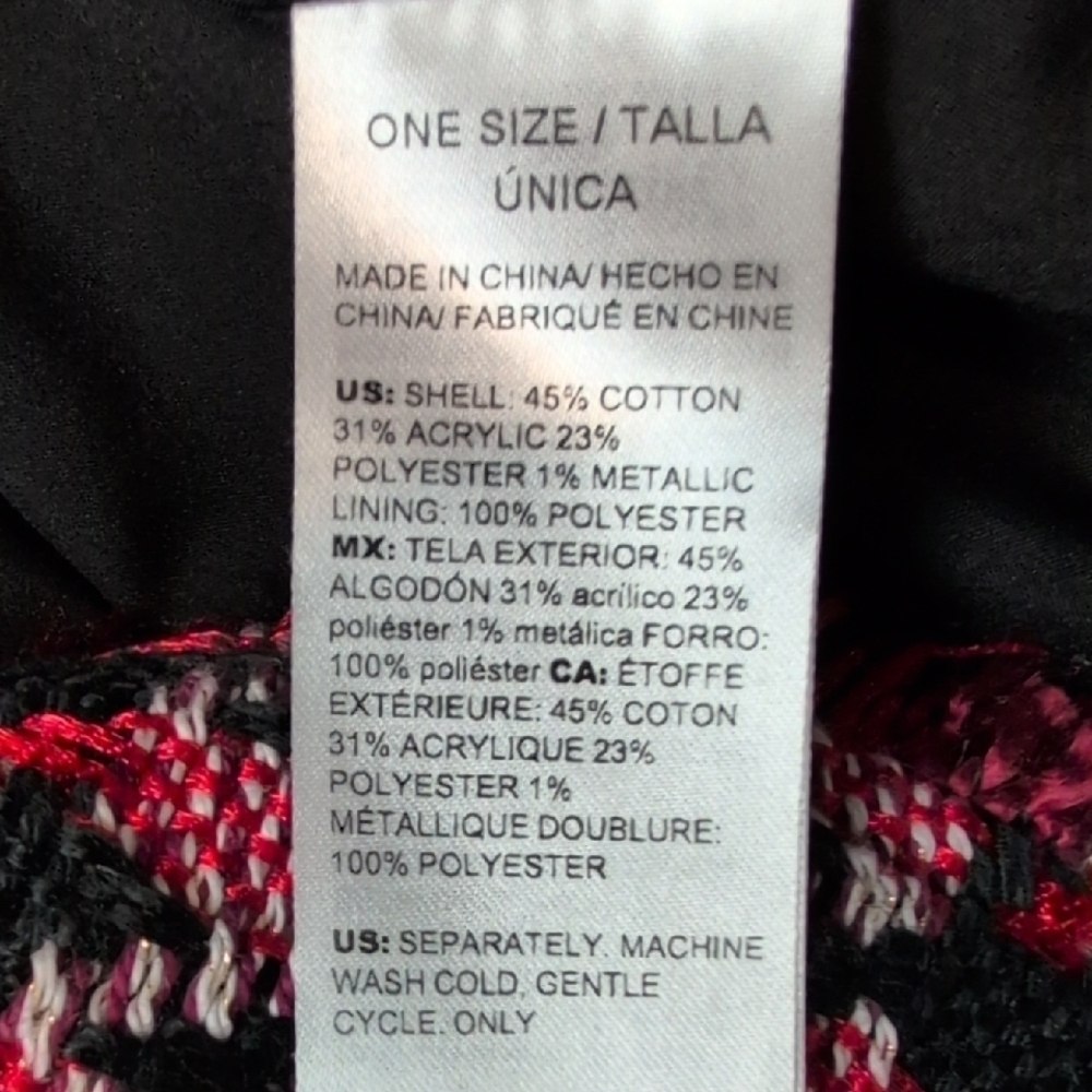 Chico's Tweed Open Front Jacket - Picture 8 of 8